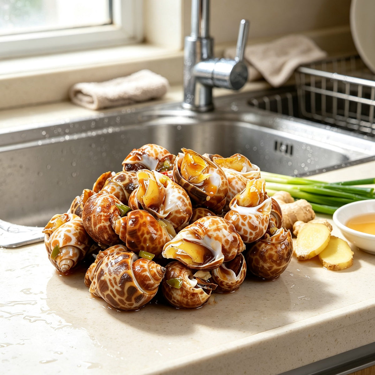Marinated Sea Snails in Spiced Sauce 2