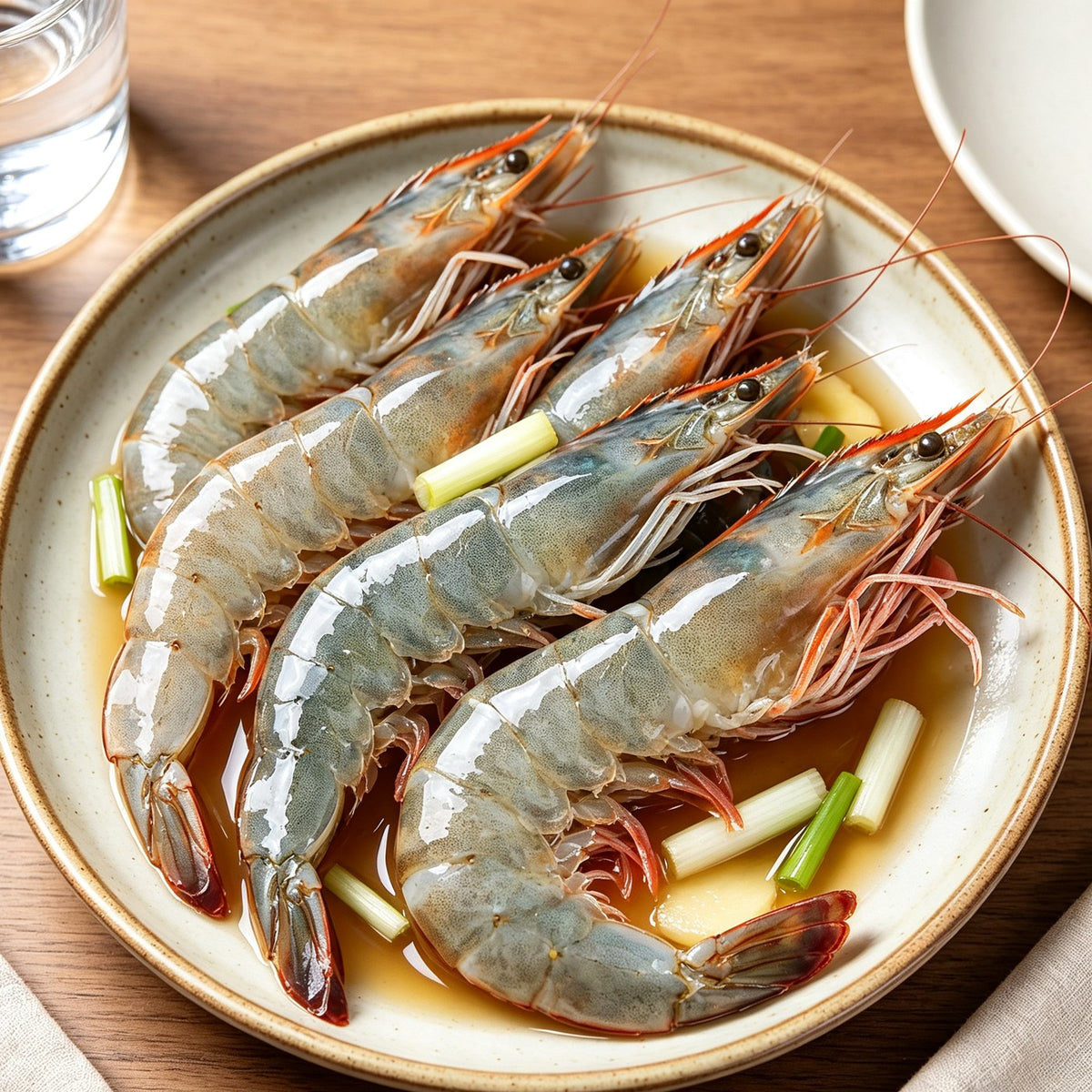 Fresh Whole Grey Prawns 1