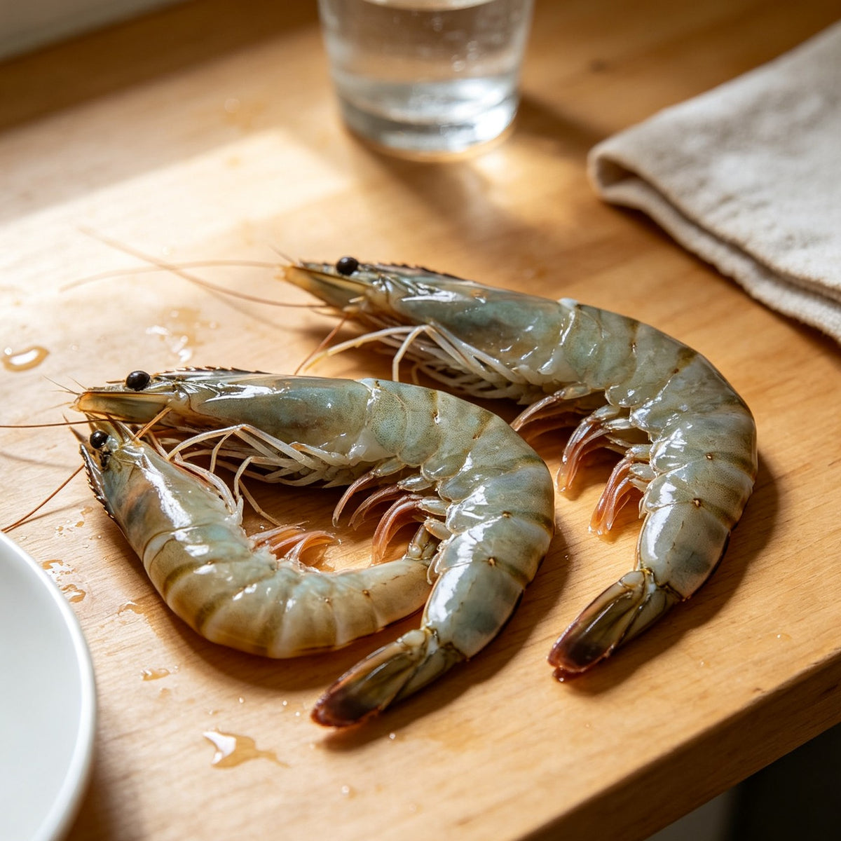 Fresh Whole Grey Prawns 3