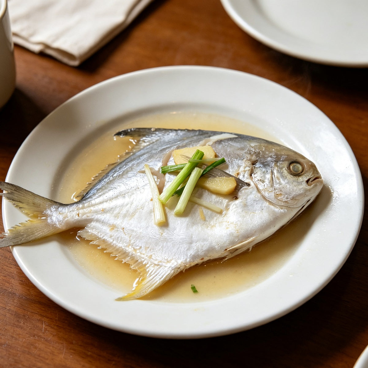 Fresh Whole Silver Pomfret 2