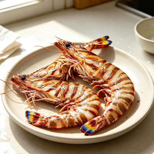 Fresh Japanese Tiger Prawns 1