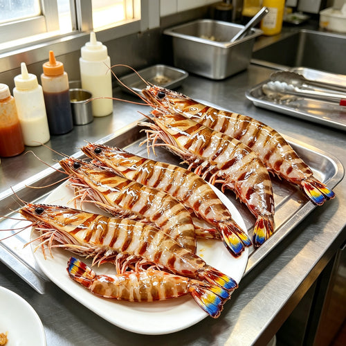 Fresh Japanese Tiger Prawns 2
