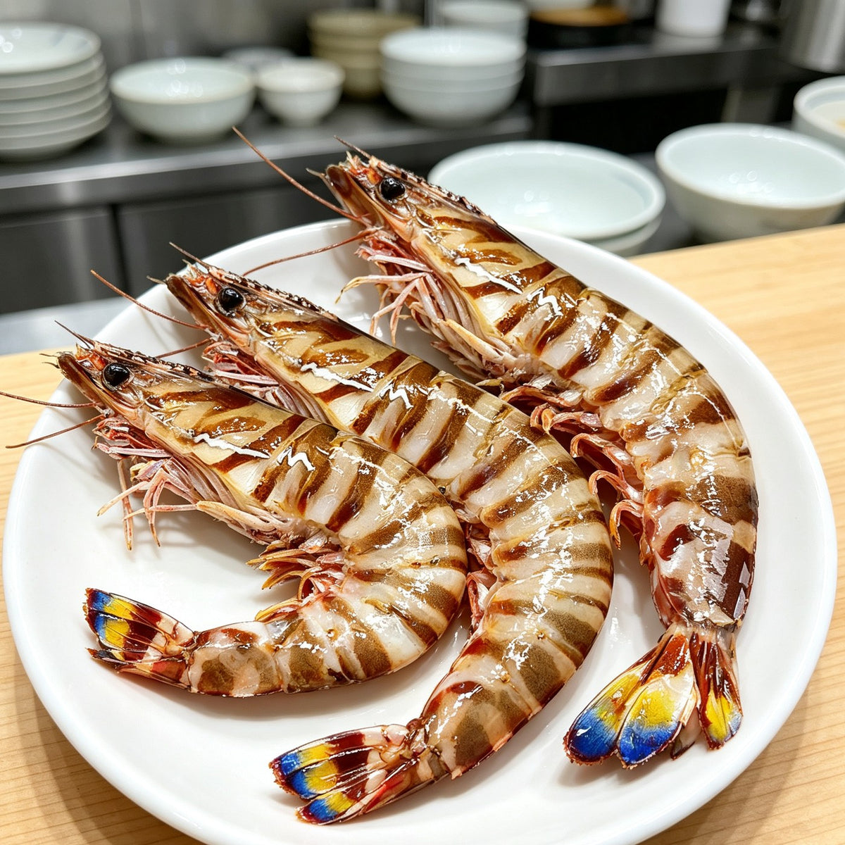 Fresh Japanese Tiger Prawns 3
